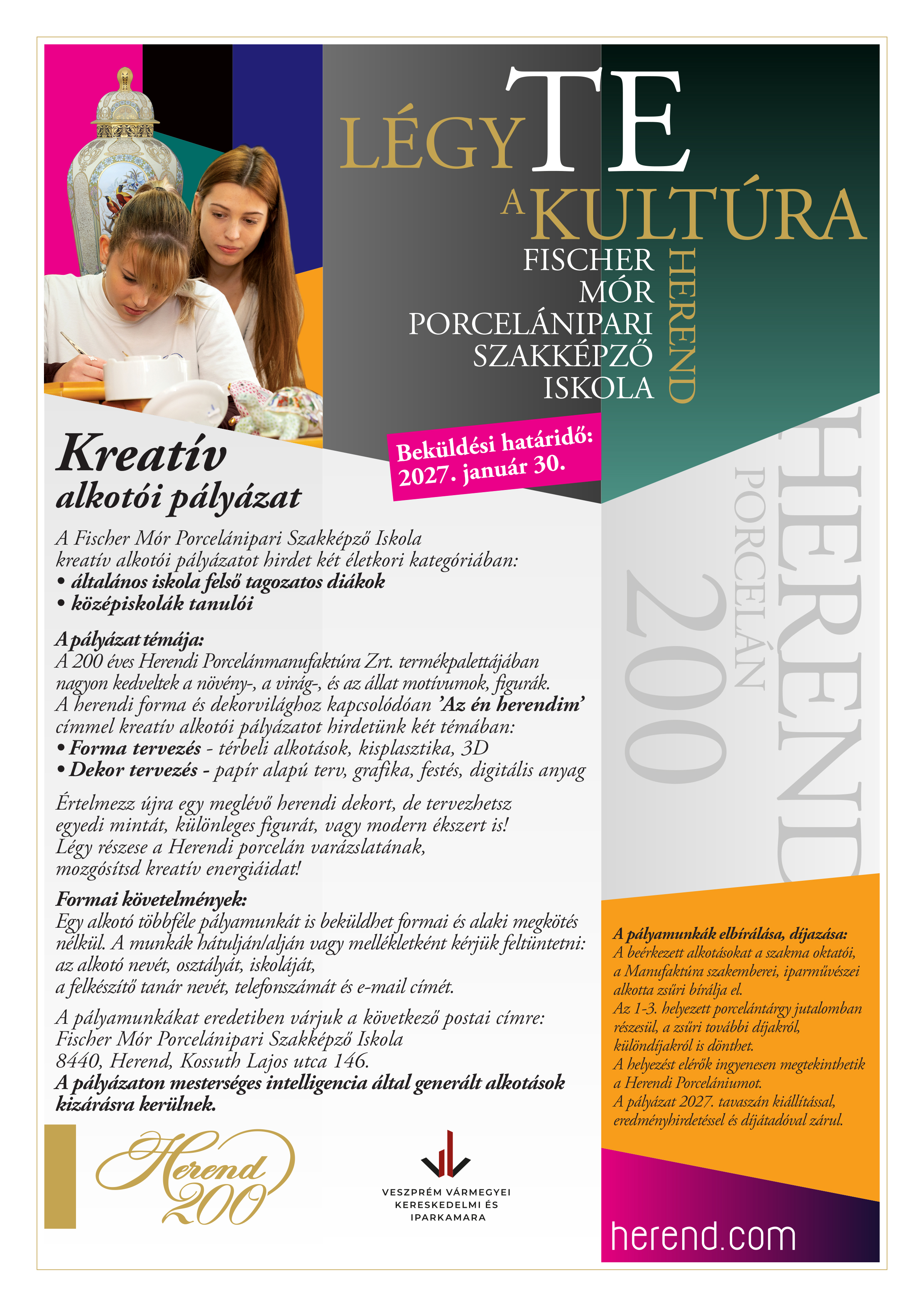 Alkotói pályázat - 'Az én herendim!'